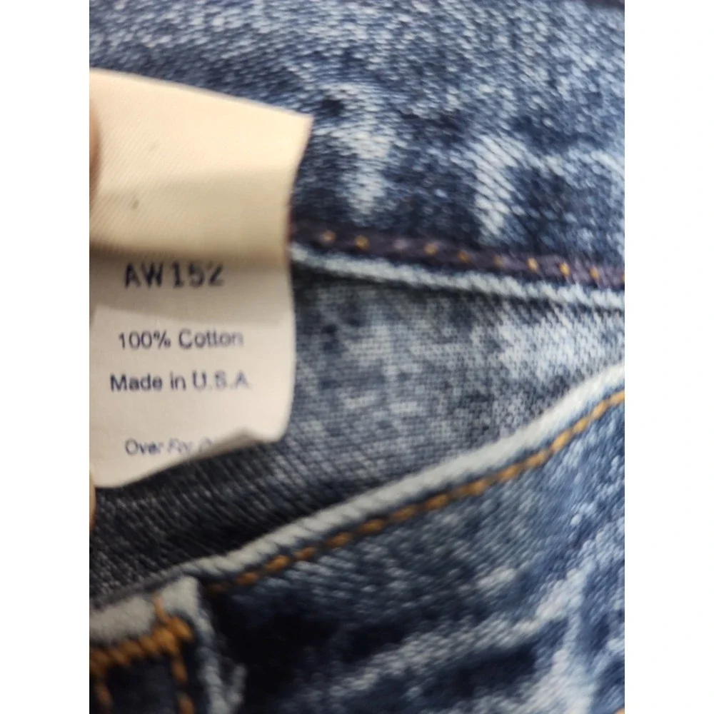 Vintage Abercrombie Made In USA Men's 28x32 Button Fly‎ Denim Jeans